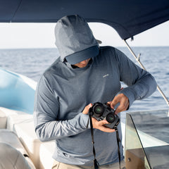 Sabiki Performance Hoodie Blue