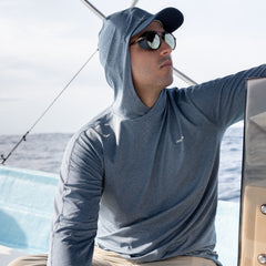 Sabiki Performance Hoodie Blue