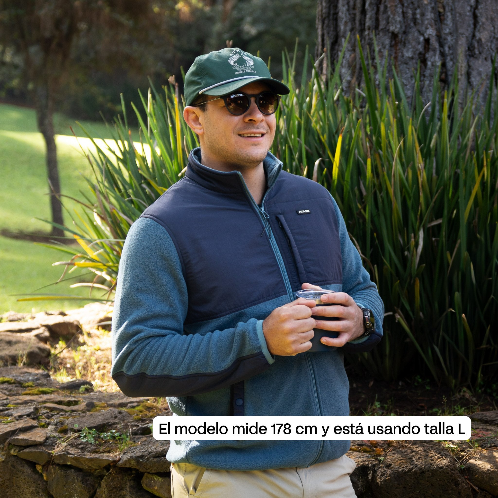 El Bardo Polar Fleece Blue