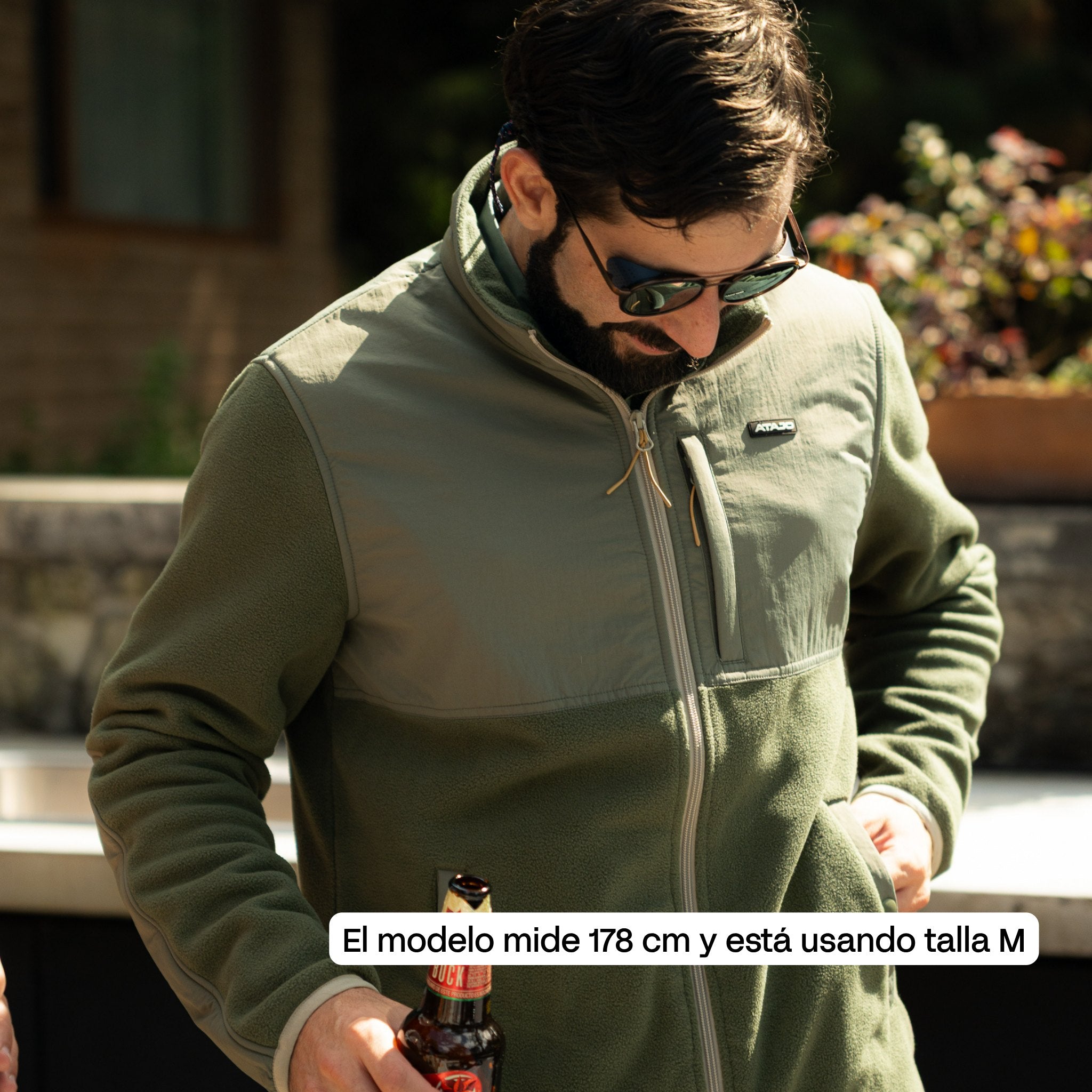 El Bardo Polar Fleece Green Olive