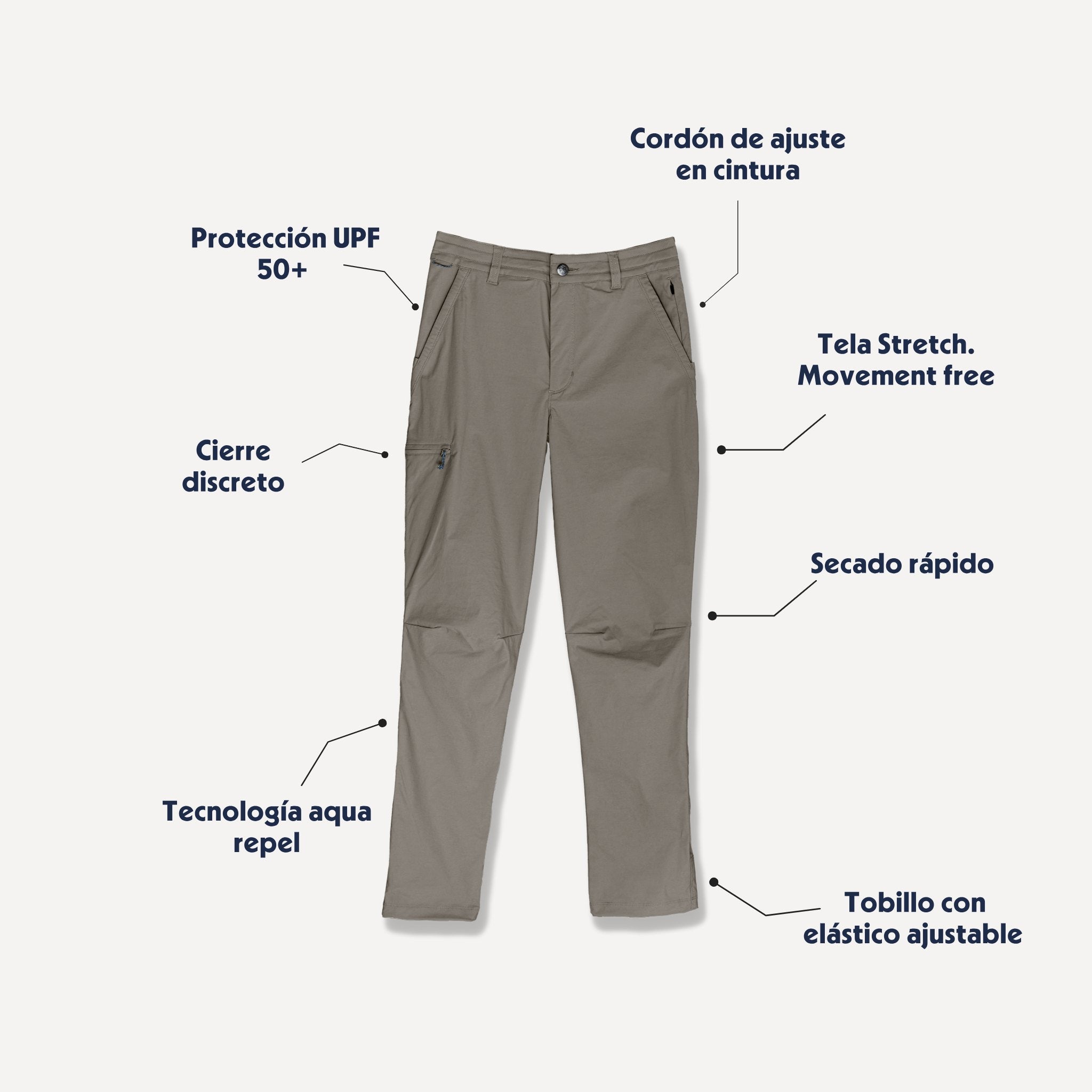 Caracteristicas de El Camino Tech Pants