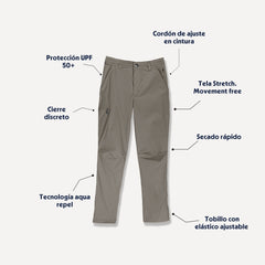 Caracteristicas de El Camino Tech Pants