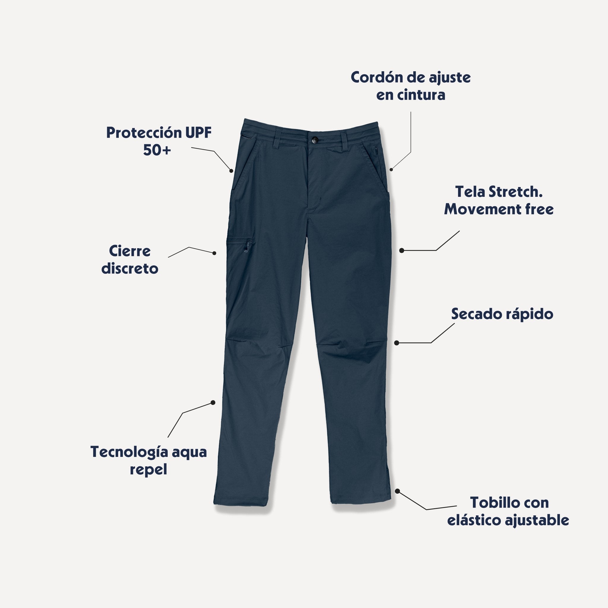 Caracteristicas de El Camino Tech Pants