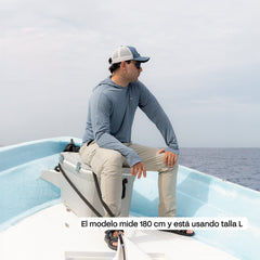Sabiki Performance Hoodie Blue