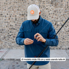 La Senda Lightweight Shirt Navy