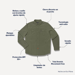 Caracteristicas de La Senda Lightweight Shirt