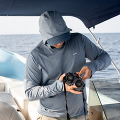 Sabiki Performance Hoodie Blue