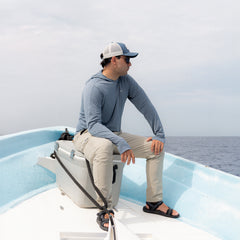 Sabiki Performance Hoodie Blue